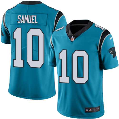 Nike Carolina Panthers #10 Curtis Samuel Blue Alternate NFL Vapor Untouchable Limited Jersey,We sell and wholesale Nike Carolina Panthers #10 Curtis Samuel Blue Alternate NFL Vapor Untouchable Limited Jersey on line form chian!